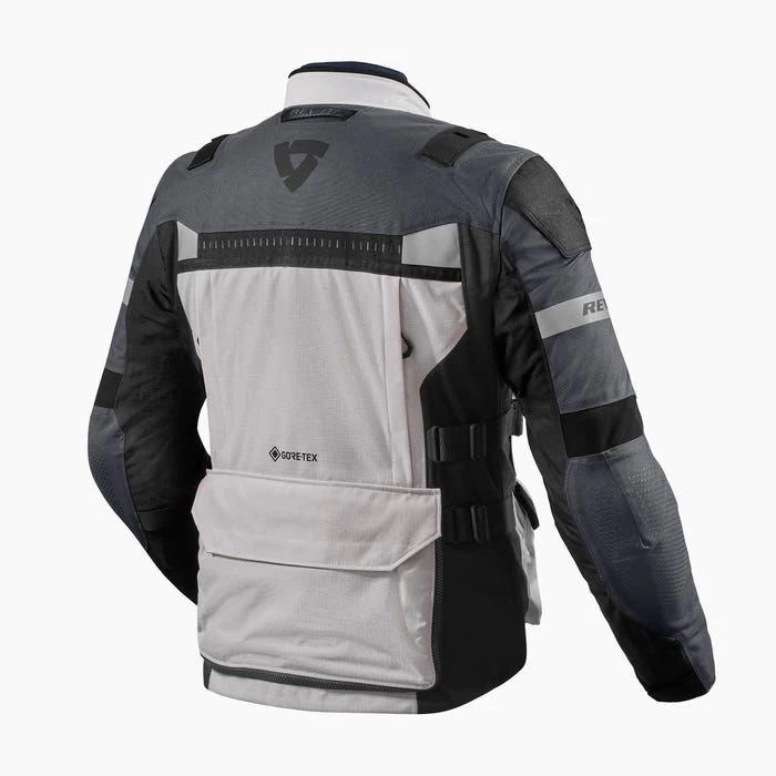 REV'IT! Jacket Defender 3 GTX Silver Anthracite 2 REV'IT! Jacket Defender 3 GTX Silver Anthracite - Afbeelding 2