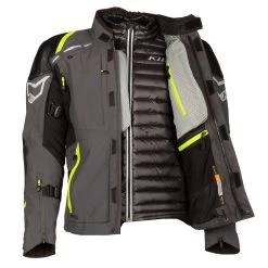 KLIM Kodiak Asphalt Hi-Vis 2021 Jacket -Motorfiets Accessoires 3721 002 asphalt hi vis 10