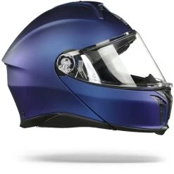 AGV Tourmodular Solid Mplk Galassia Blauw Mat Systeemhelm