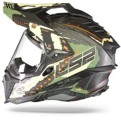 LS2 MX701 C Explorer Extend Mat Military Groen Adventure Helm -Motorfiets Accessoires Ls2 mx 701 c explorer extend matt military green.11