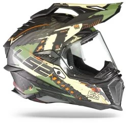 LS2 MX701 C Explorer Extend Mat Military Groen Adventure Helm -Motorfiets Accessoires Ls2 mx 701 c explorer extend matt military green.29
