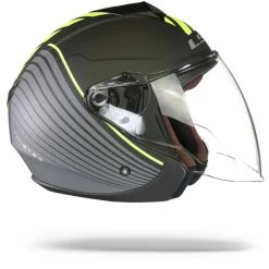 LS2 OF573 Twister II Luna Mat Zwart Titanium Jethelm -Motorfiets Accessoires Ls2 of 573 twister II luna matt black titanium.29