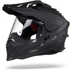 LS2 MX701 Explorer Solid Mat Zwart Adventure Helm -Motorfiets Accessoires Ls2 mx701 explorer solid matt black.07