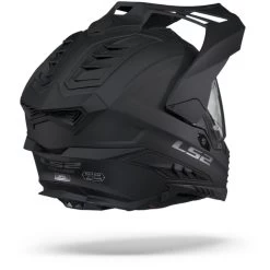 LS2 MX701 Explorer Solid Mat Zwart Adventure Helm -Motorfiets Accessoires Ls2 mx701 explorer solid matt black.23
