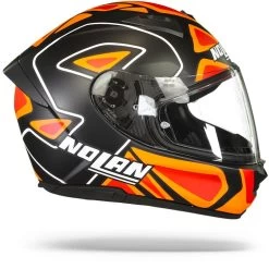 Nolan N60-6 Gemini Replica 45 D. Petrucci Mat Zwart Integraalhelm -Motorfiets Accessoires Nolan n60 6 gemini replica 45.29