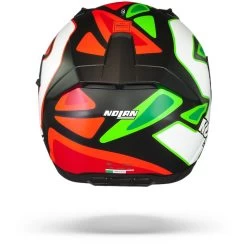 Nolan N60-6 Gemini Replica 46 D. Petrucci Misano Mat Zwart Integraalhelm -Motorfiets Accessoires Nolan n60 6 gemini replica 46.19