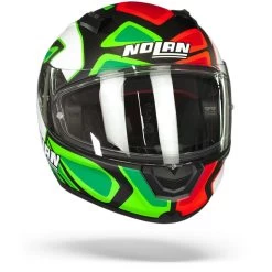 Nolan N60-6 Gemini Replica 46 D. Petrucci Misano Mat Zwart Integraalhelm -Motorfiets Accessoires Nolan n60 6 gemini replica 46.35