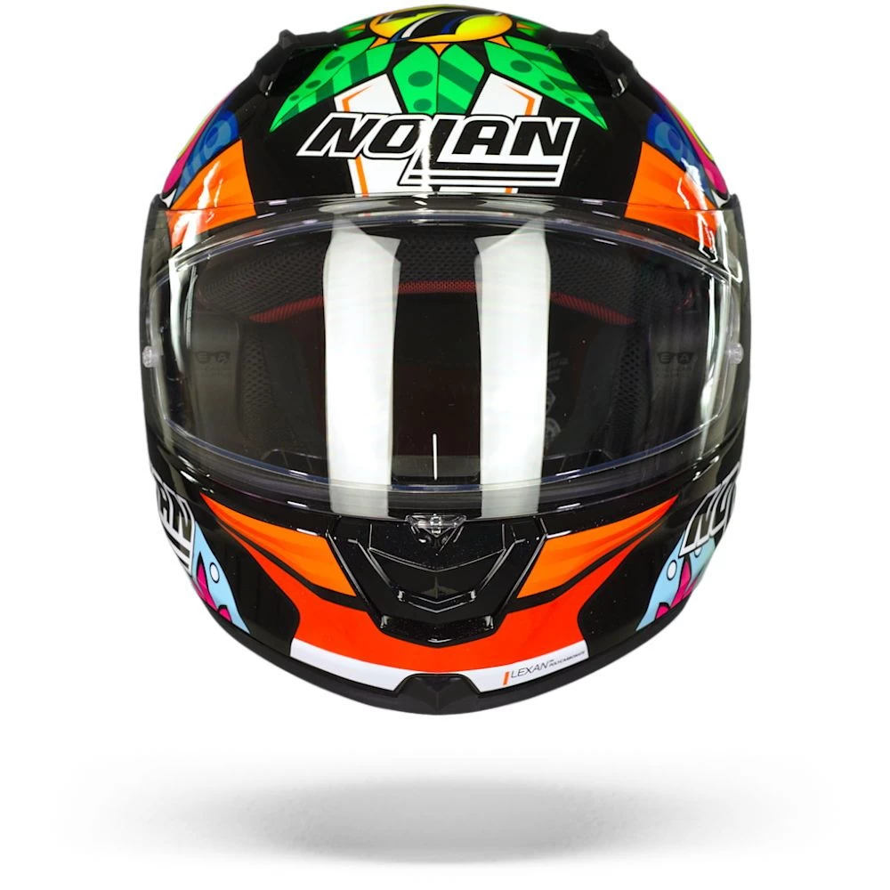 Nolan N60-6 Gemini Replica 47 C. Davies Metal Zwart Integraalhelm 6 Nolan N60-6 Gemini Replica 47 C. Davies Metal Zwart Integraalhelm - Afbeelding 6