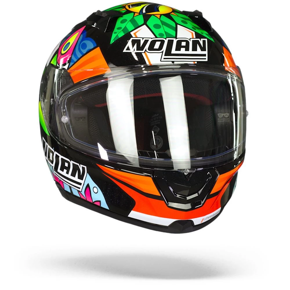 Nolan N60-6 Gemini Replica 47 C. Davies Metal Zwart Integraalhelm 5 Nolan N60-6 Gemini Replica 47 C. Davies Metal Zwart Integraalhelm - Afbeelding 5