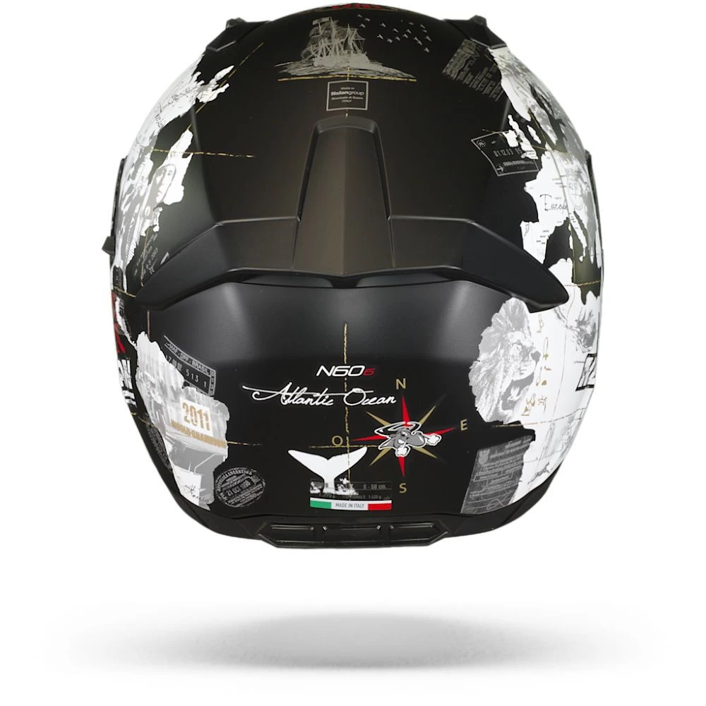 Nolan N60-6 Gemini Replica 49 C. Checa Mat Zwart Integraalhelm 3 Nolan N60-6 Gemini Replica 49 C. Checa Mat Zwart Integraalhelm - Afbeelding 3