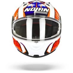 Nolan N60-6 Gemini Replica 50 C. Stoner Metal Wit Integraalhelm -Motorfiets Accessoires Nolan n60 6 gemini replica 50.01