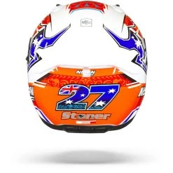 Nolan N60-6 Gemini Replica 50 C. Stoner Metal Wit Integraalhelm -Motorfiets Accessoires Nolan n60 6 gemini replica 50.19