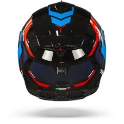 Nolan N80-8 Ally N-Com 43 Glanzend Zwart Blauw Rood Integraalhelm -Motorfiets Accessoires Nolan n80 8 ally n com 43.19