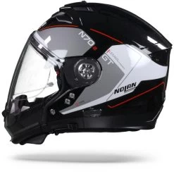 Nolan N70-2 GT Lakota N-Com 037 Multihelm -Motorfiets Accessoires NolanN702GTLakotaN comMetalBlack37.11