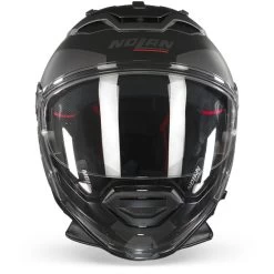 Nolan N70-2 GT Glaring N-Com 046 Mat Lava Grijs Zwart Multihelm -Motorfiets Accessoires Nolan N70 2 GT Glaring N Com 046.01