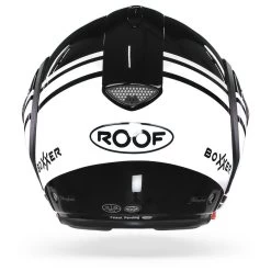 ROOF BoXXer Sting Zwart Wit Systeemhelm -Motorfiets Accessoires Roof boXXer sting black white.19