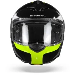 Schuberth C3 Pro Sestante Zwart Geel Systeemhelm -Motorfiets Accessoires SchuberthC3ProSestanteYellow.01