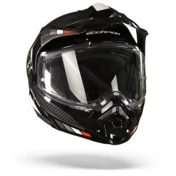 Scorpion ADX-2 Camino Zwart-Silver-Rood Adventure Helm 9 Scorpion ADX-2 Camino Zwart-Silver-Rood Adventure Helm -Motorfiets Accessoires Scorpion adx 2 camino black silver red.35