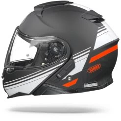 Shoei Neotec II Separator TC-5 Mat Zwart Wit Rood Systeemhelm -Motorfiets Accessoires Shoeineotec2separatortc 5blackwhitered.11