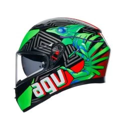 Agv K3 E2206 Mplk Kamaleon Zwart Rood Groen 013 Integraalhelm 13 Agv K3 E2206 Mplk Kamaleon Zwart Rood Groen 013 Integraalhelm -Motorfiets Accessoires agv k3 e2206 mplk kamaleon black red green 013 5