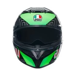 Agv K3 E2206 Mplk Kamaleon Zwart Rood Groen 013 Integraalhelm 9 Agv K3 E2206 Mplk Kamaleon Zwart Rood Groen 013 Integraalhelm -Motorfiets Accessoires agv k3 e2206 mplk kamaleon black red green 013 6
