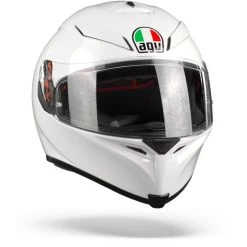 AGV K5 S Max Vision Pearl Wit Integraalhelm