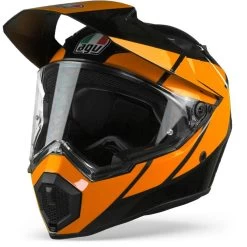 AGV AX9 Trail Gunmetal Oranje Adventure Helm -Motorfiets Accessoires agvax9trailgunmetalorange frontpage