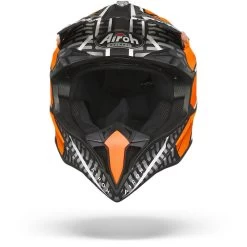 Airoh Wraap Idol Oranje Zwart Crosshelm -Motorfiets Accessoires airoh wraap idol orange black.01