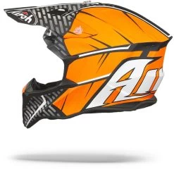 Airoh Wraap Idol Oranje Zwart Crosshelm -Motorfiets Accessoires airoh wraap idol orange black.11