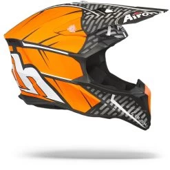 Airoh Wraap Idol Oranje Zwart Crosshelm -Motorfiets Accessoires airoh wraap idol orange black.29