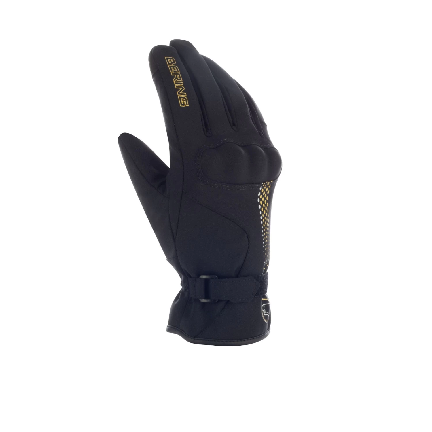 Bering Gloves Lady Carmen Black Gold 1 Bering Gloves Lady Carmen Black Gold