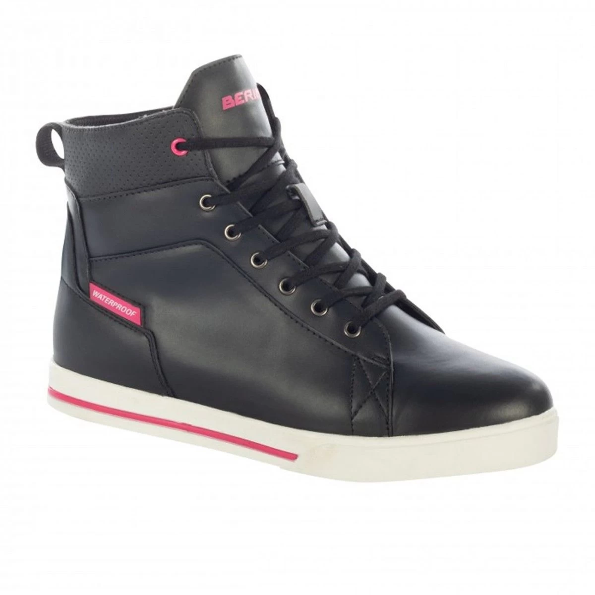 Bering Sneakers Lady Indy Black Fuchsia 2 Bering Sneakers Lady Indy Black Fuchsia - Afbeelding 2