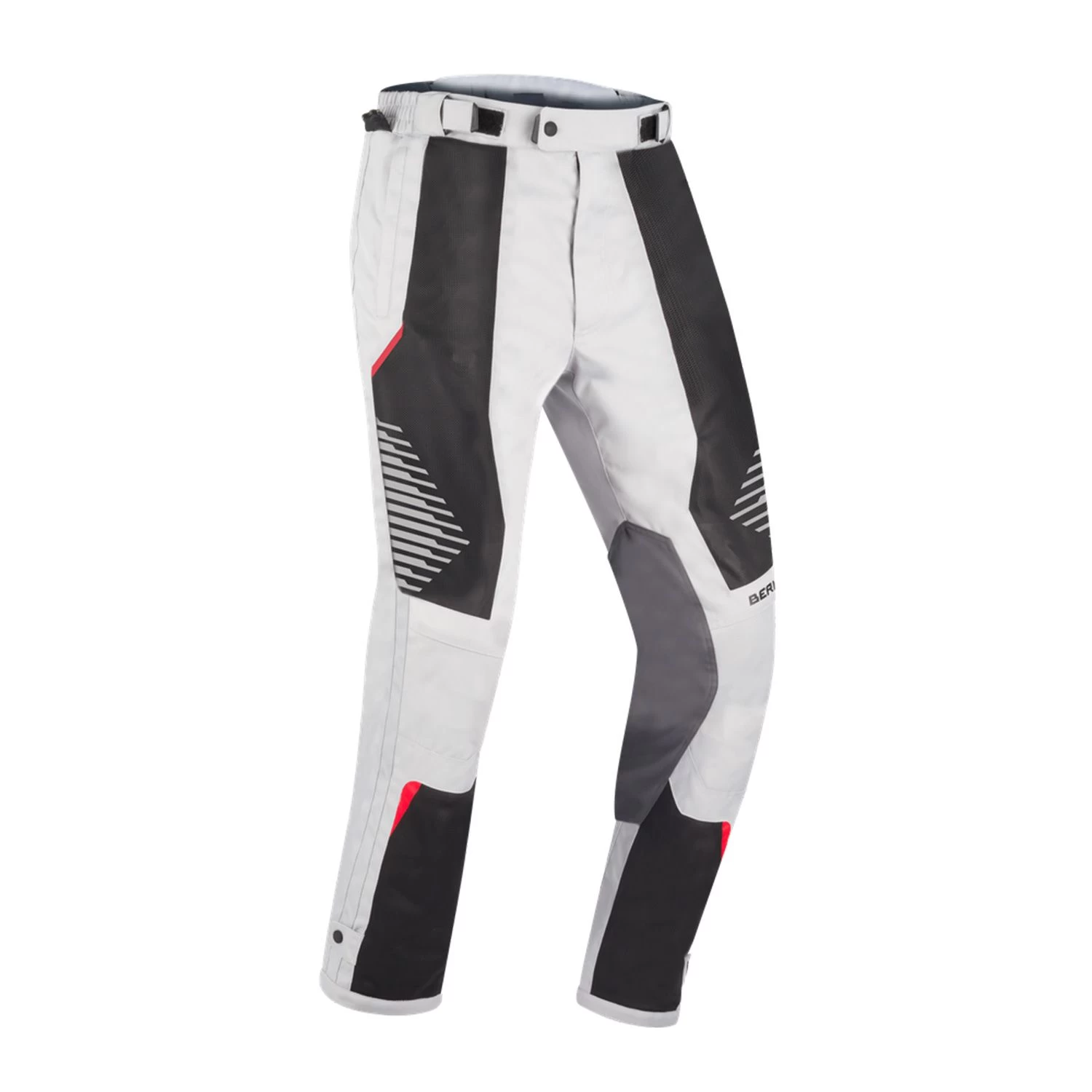 Bering Trousers Bakundu Grey Black Red 1 Bering Trousers Bakundu Grey Black Red