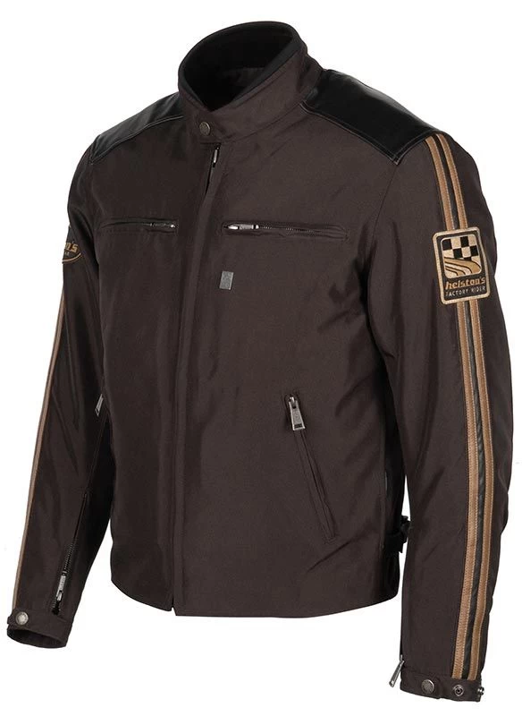 Helstons ACE Tissu-Cuir Marron 2 Helstons ACE Tissu-Cuir Marron - Afbeelding 2