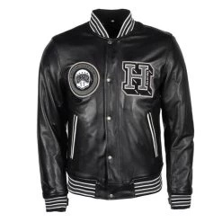 Helstons College Cuir Rag Black