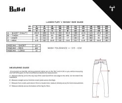 Bull-It Fury V Lady Jeggings Black Long