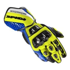 Spidi Carbo Track Evo Blauw Geel