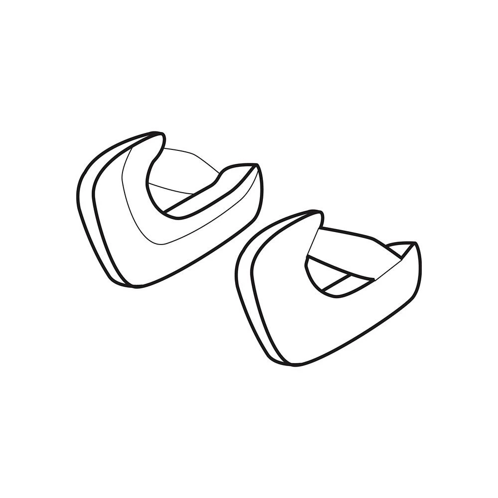 Scorpion EXO-Tech Wangkussens 1 Scorpion EXO-Tech Wangkussens