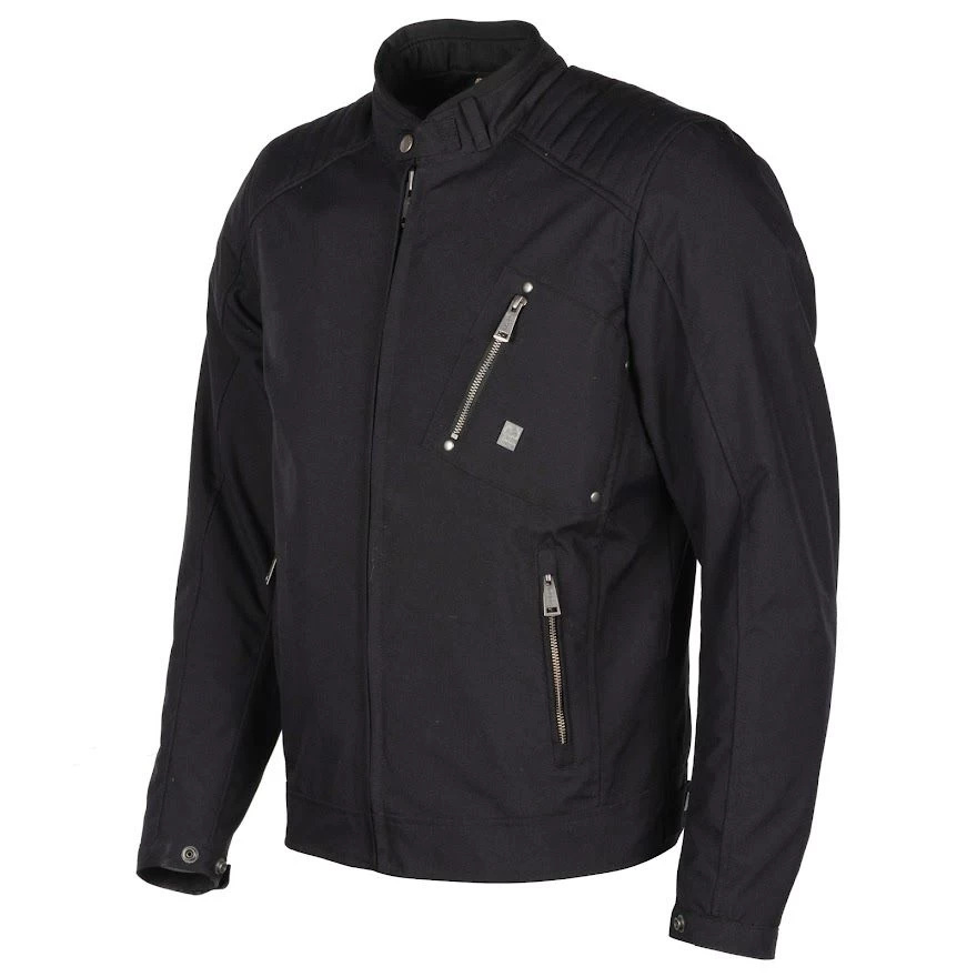 Helstons Colt Technical Fabric Black Jacket 2 Helstons Colt Technical Fabric Black Jacket - Afbeelding 2