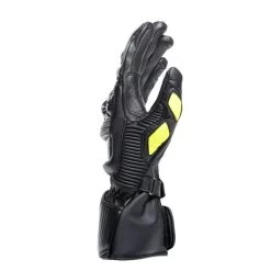 Dainese Druid 4 Leather Gloves Black Charcoal Gray Fluo Yellow 8 Dainese Druid 4 Leather Gloves Black Charcoal Gray Fluo Yellow -Motorfiets Accessoires dainese druid 4 leather gloves black charcoal gray fluo yellow 1