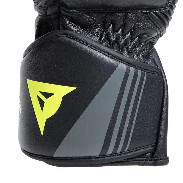 Dainese Druid 4 Leather Gloves Black Charcoal Gray Fluo Yellow 5 Dainese Druid 4 Leather Gloves Black Charcoal Gray Fluo Yellow - Afbeelding 5