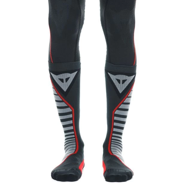 Dainese Thermo Long Socks Black Red 1 Dainese Thermo Long Socks Black Red