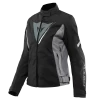 Dainese Veloce Lady D-Dry Jacket Black Charcoal Gray White