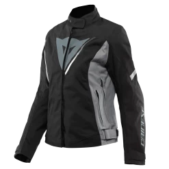 Dainese Veloce Lady D-Dry Jacket Black Charcoal Gray White