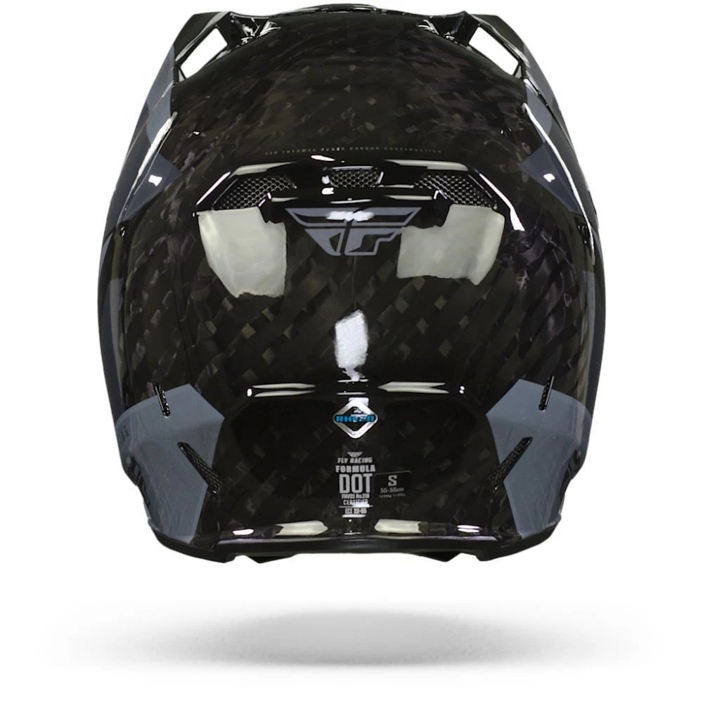 FLY Racing Formula Carbon Prime Grijs Carbon Crosshelm 4 FLY Racing Formula Carbon Prime Grijs Carbon Crosshelm - Afbeelding 4