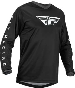 Fly Racing MX Jersey F-16 Black White
