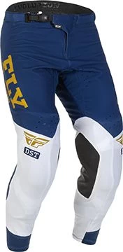 Fly Racing MX Pants Evolution Navy White Gold