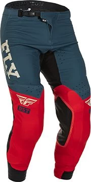 Fly Racing MX Pants Evolution Red Grey