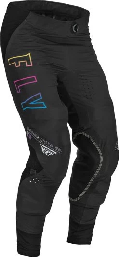 Fly Racing MX Pants Lite S.E. Avenge Black Sunset