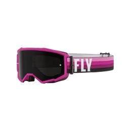 FLY Racing Zone Goggle Pink Black W Dark Smoke Lens